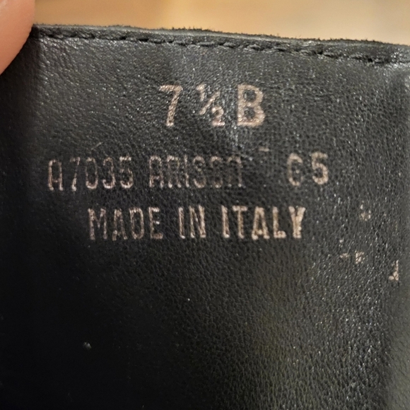 Coach Black Arissa High Heel Ankle Boots Booties Size 7.5B  Made In Italy - Picture 12 of 12